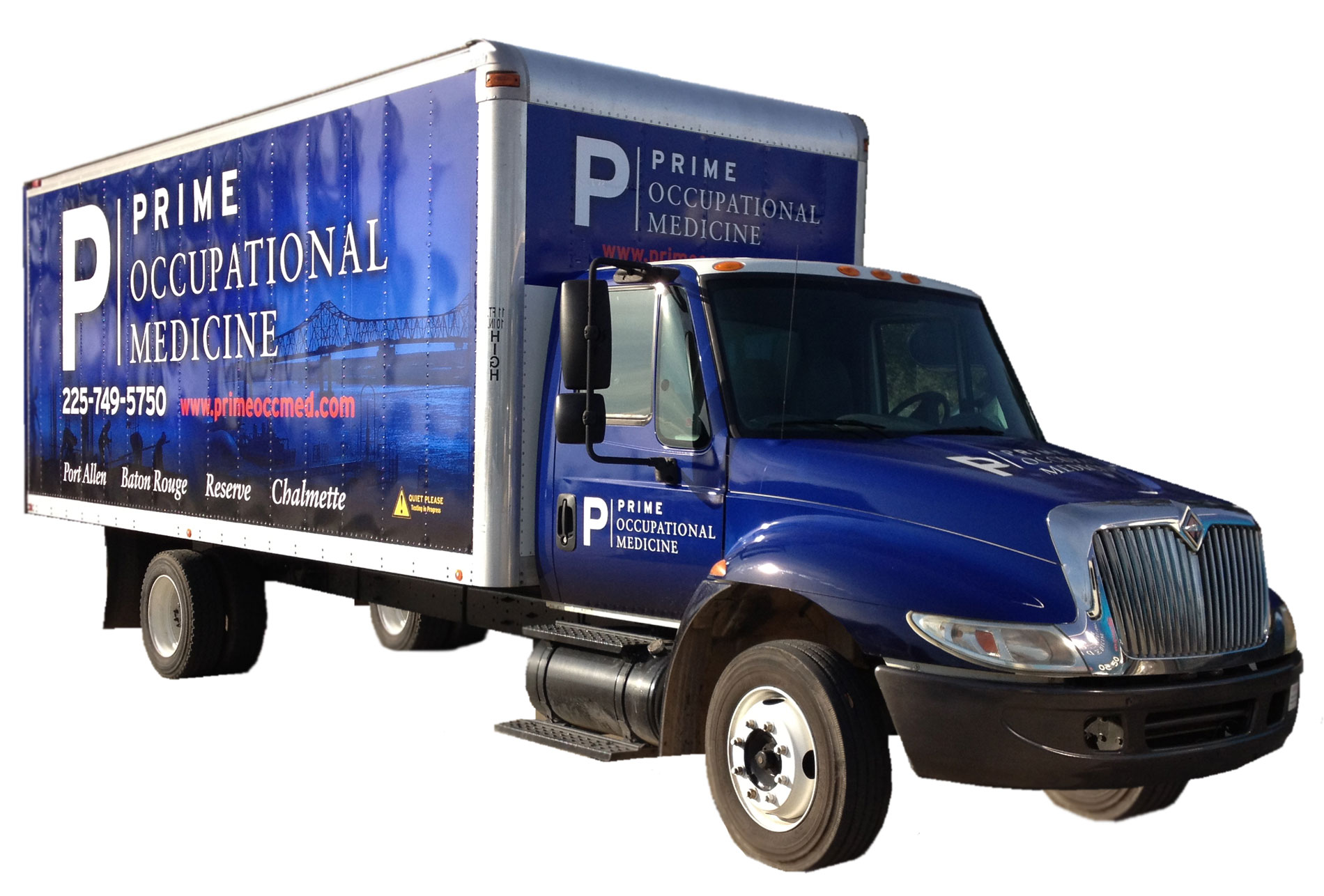 PRIME-Occupational-medicine-Baton-Rouge-LouisianaAUDIO-BOX-TRUCK Home