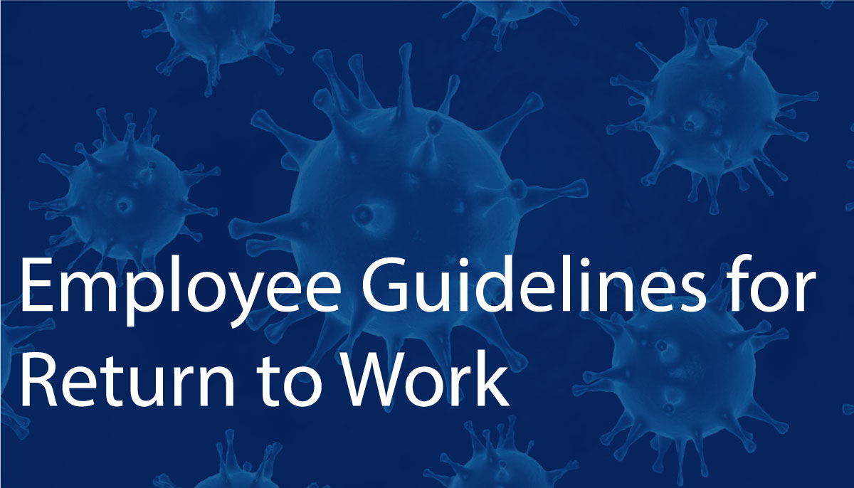 employee guidelines for return to work